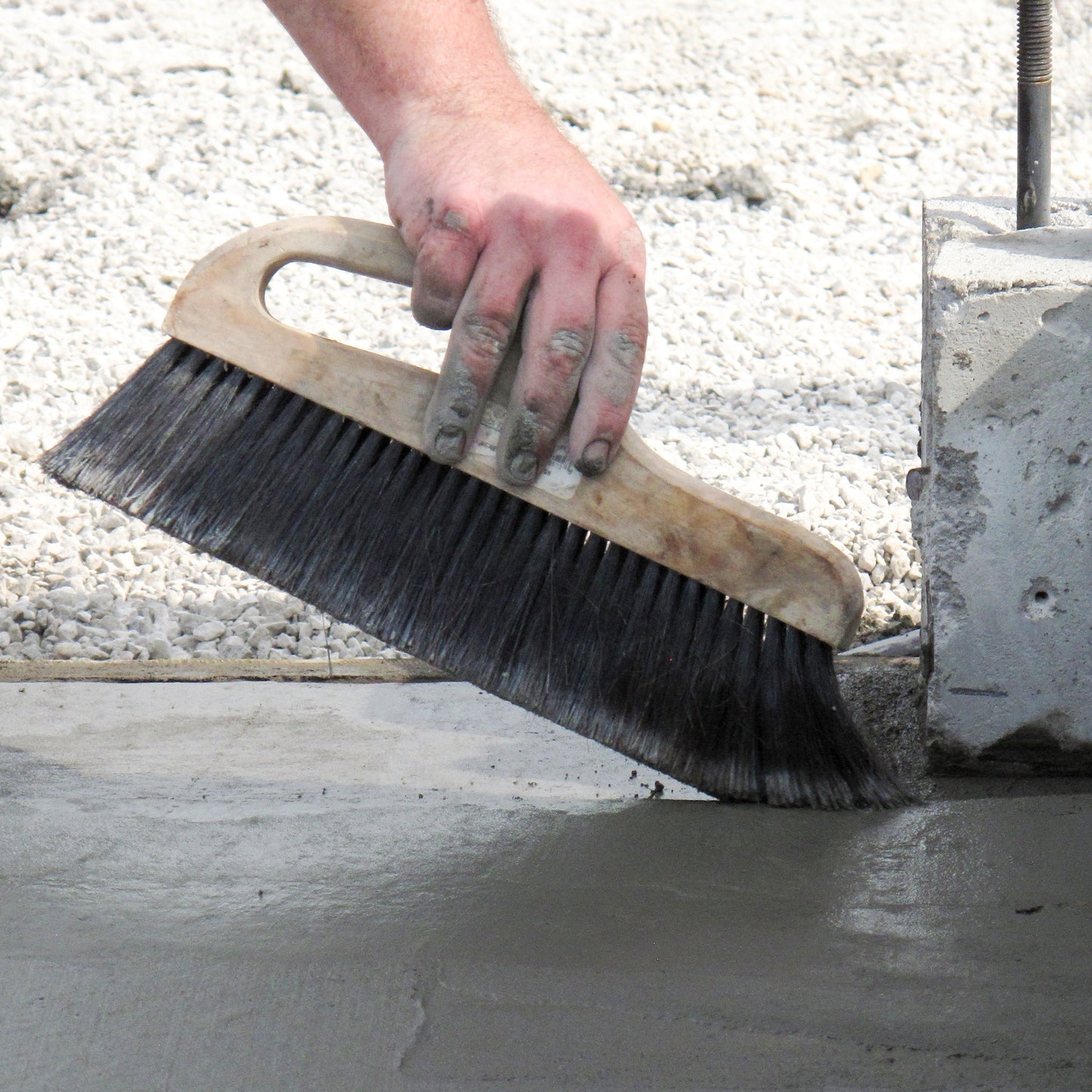 CC269 12" Hand Concrete Finish Brush