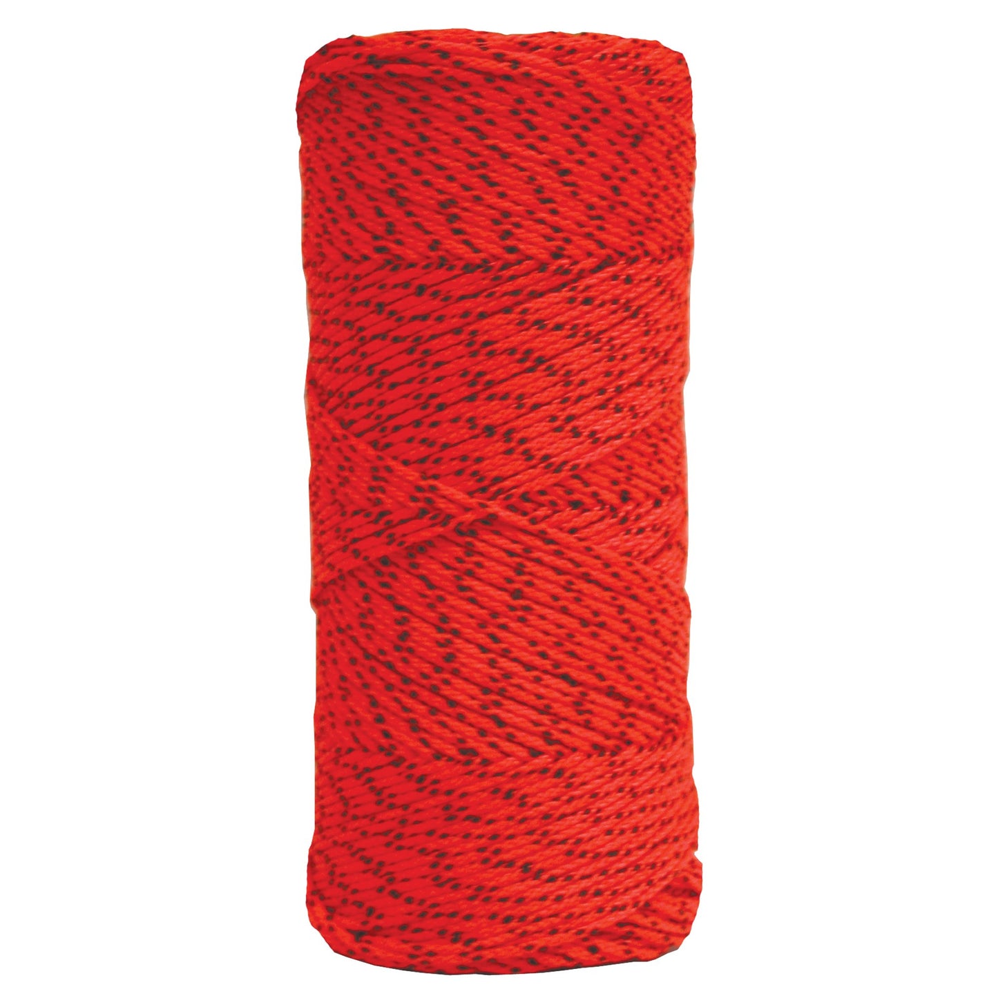 BC353 Orange & Black Bonded Braided Nylon Mason's Line - 500' Tube