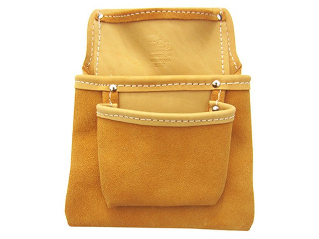583 Top Grain 3-Pocket Nail Pouch