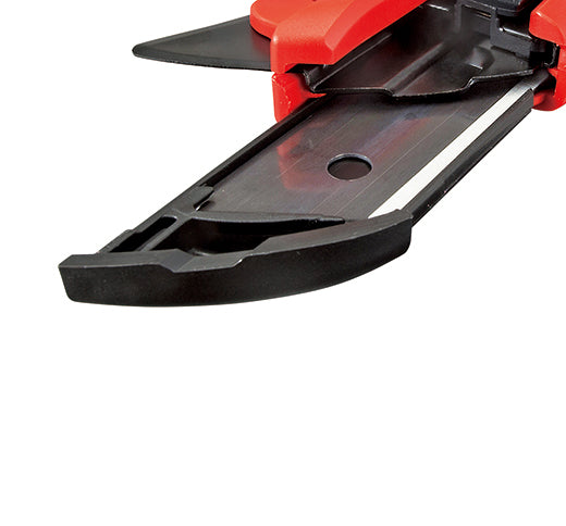 TAJIMA Utility Knife DFC671N-R1 - 1" 7-Point Rock Hard FIN Snap Blade Box Cutter with Dial Lock & 2 Rock Hard Blades