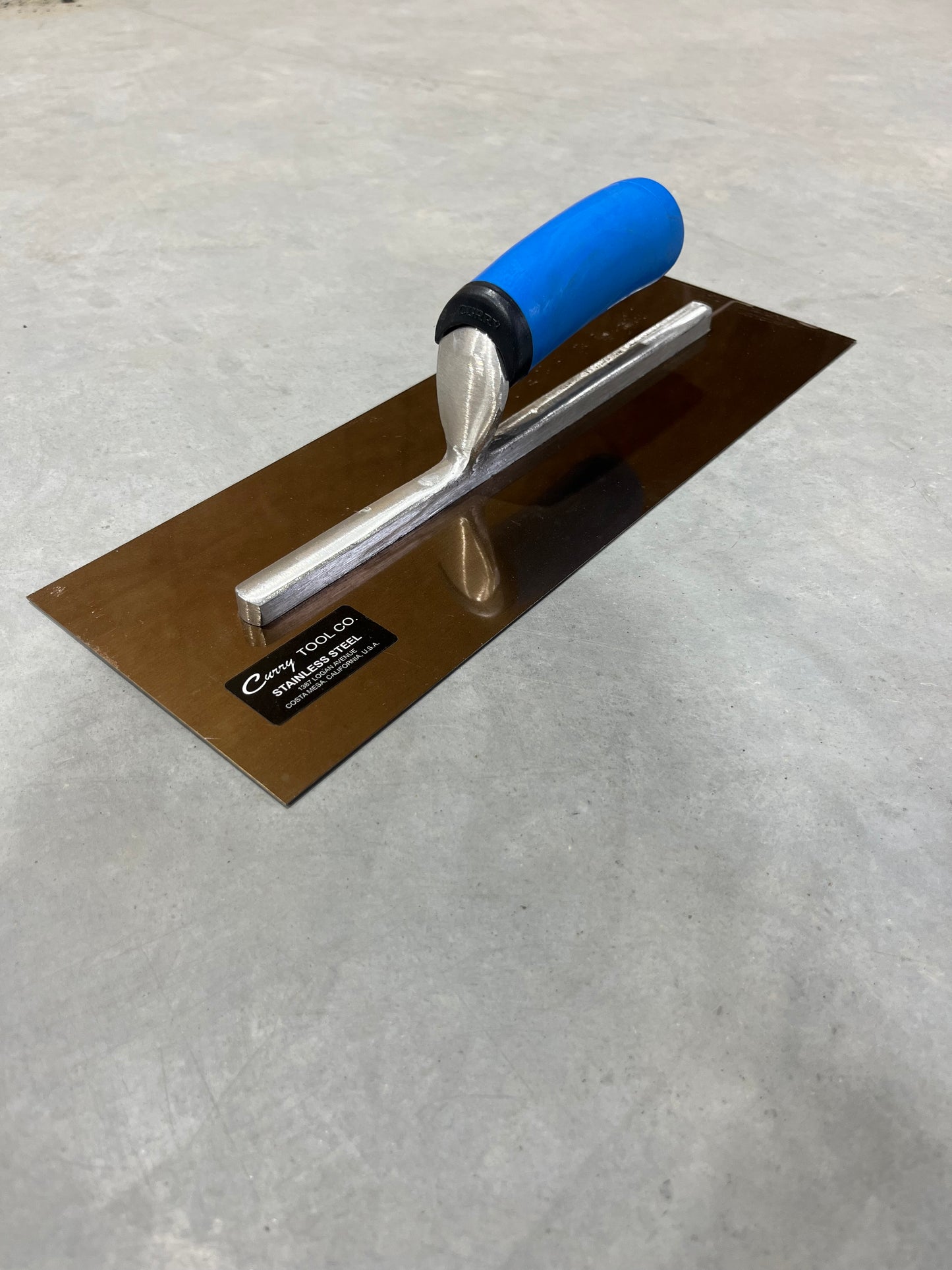 Curry Trowel 5x14" Blue