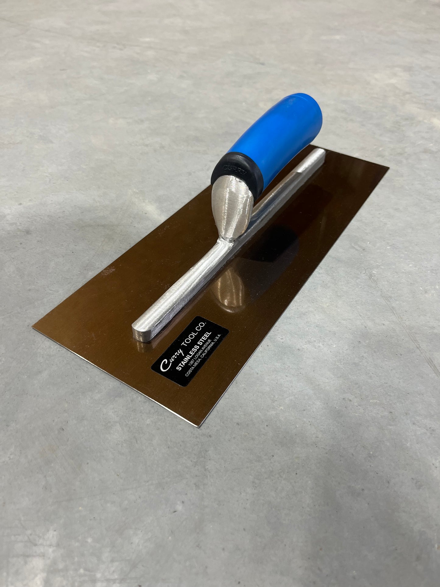 Curry Trowel 5x13" Blue