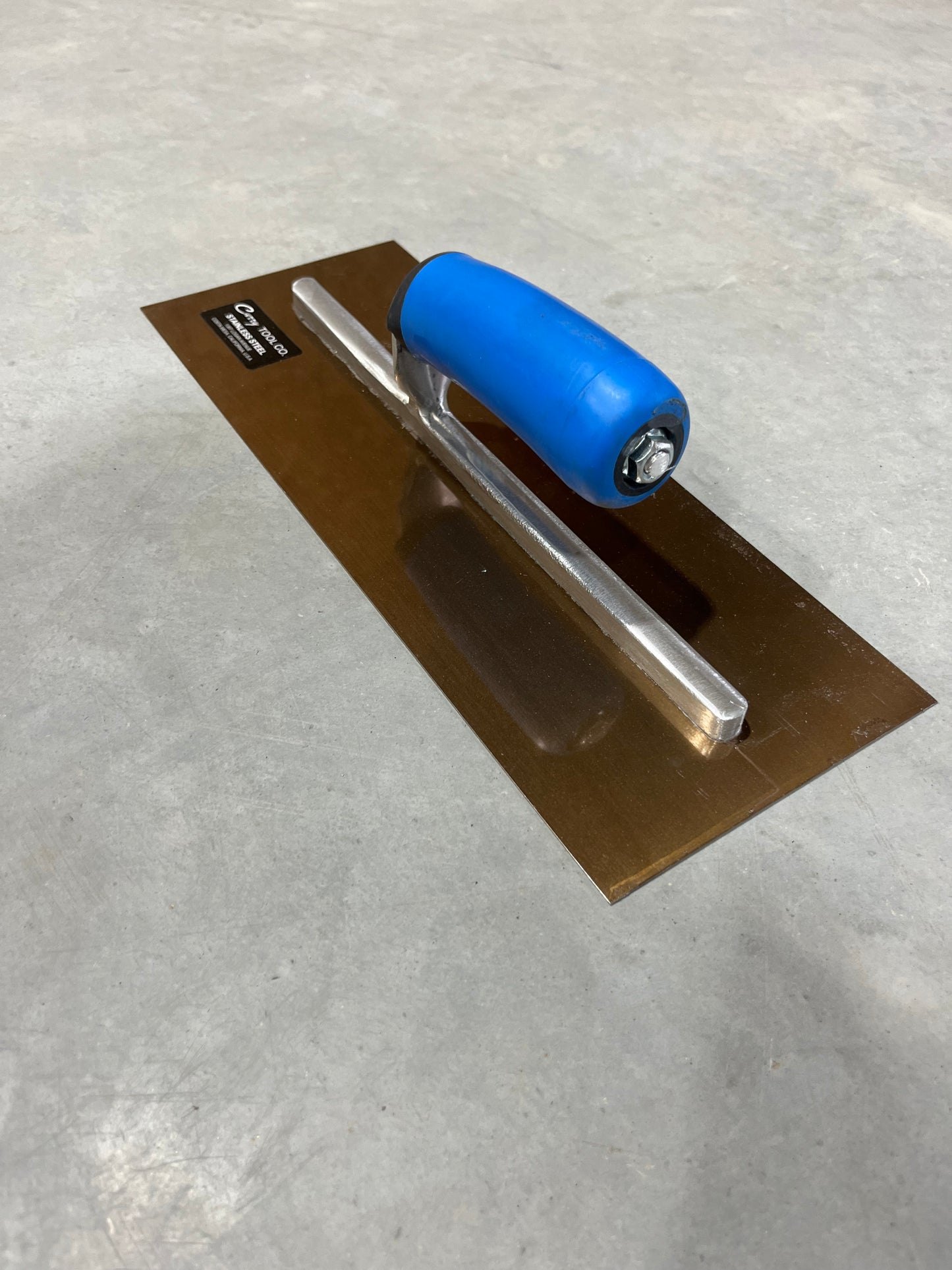 Curry Trowel 5x13" Blue