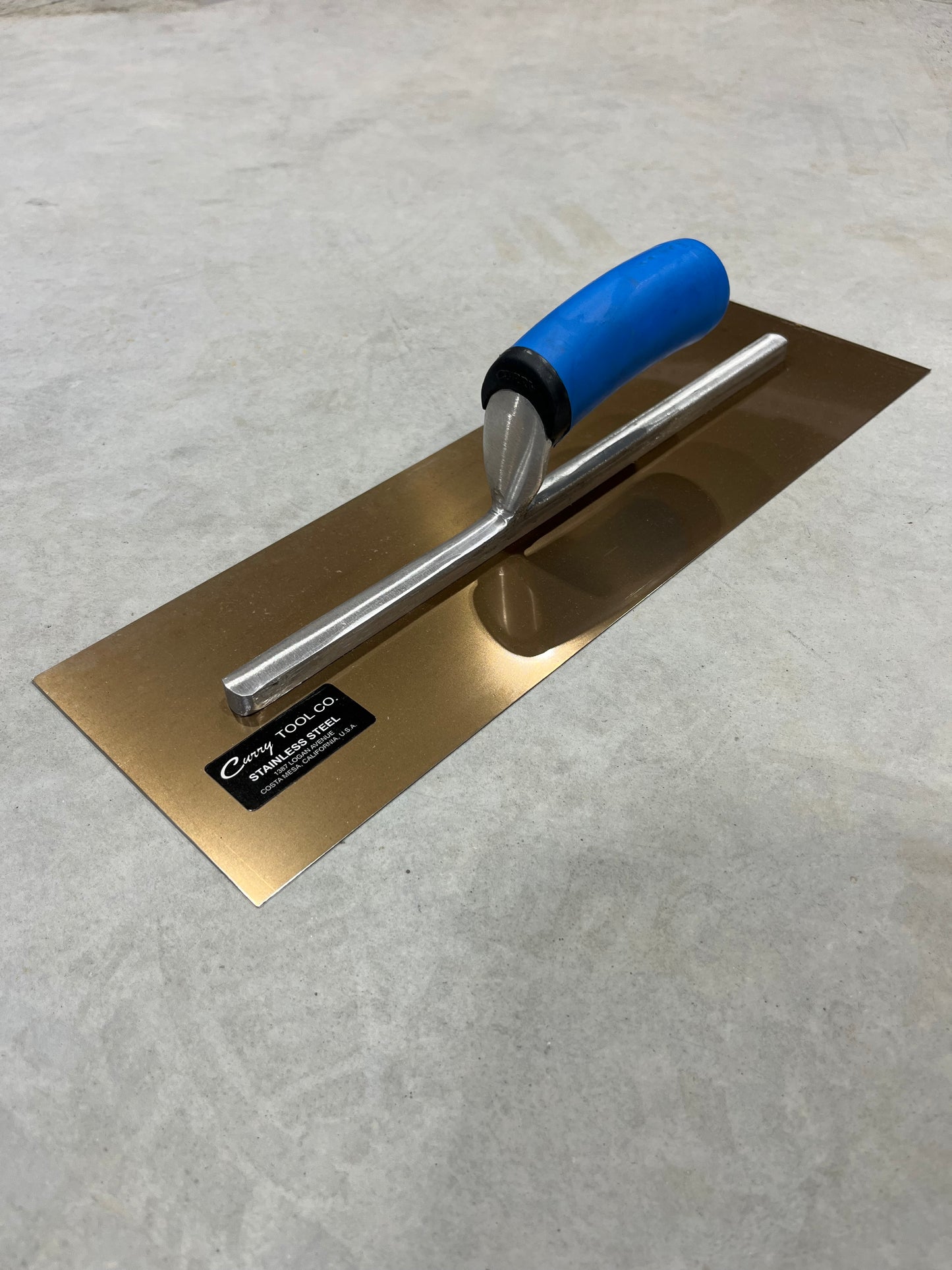 Curry Trowel 5x16" Blue