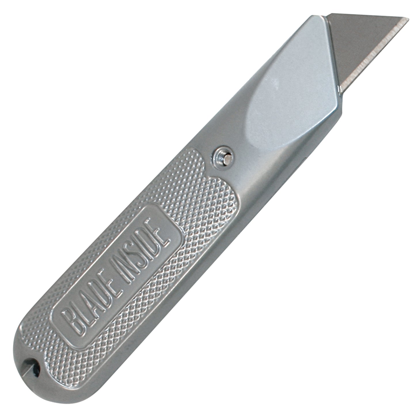 DW199C Checkered Handle Utility Knife with Fixed Blade