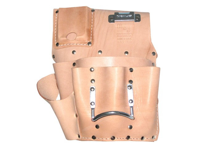 485MR Top Grain 7-Pocket Drywall Tool Pouch - Right