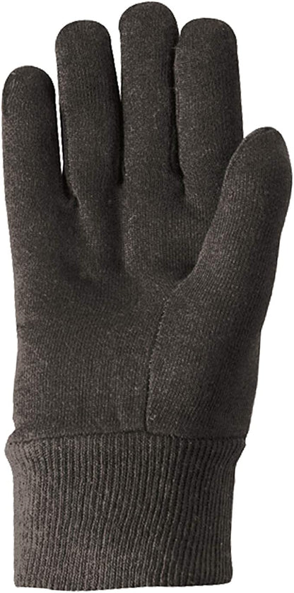 Wells Lamont Work Gloves, Jersey Basic, Wearpower, Large (508L), Brown